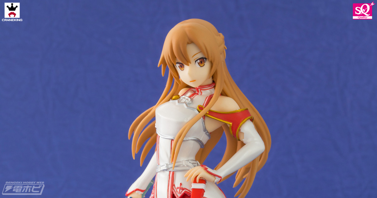 ソードアート・オンライン』≪血盟騎士団≫衣装のアスナをフィギュア化