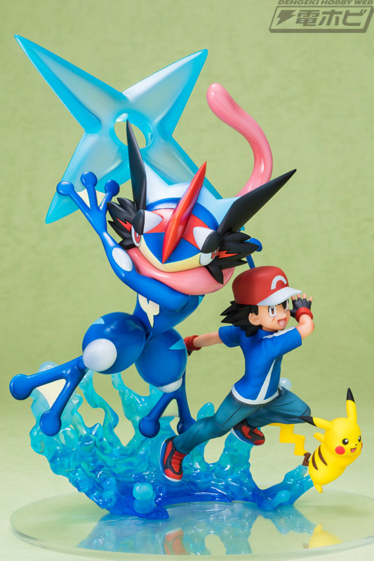 ポケットモンスター』サトシ＆ピカチュウ＆ゲッコウガがダイナミックな