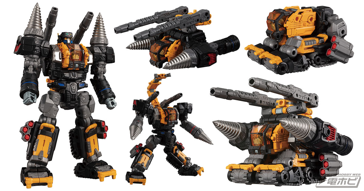 トライヴァースシリーズ」第3弾は破壊特化型マシン！「ダイアクロン DA