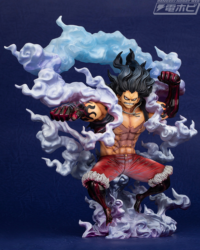 ワンピース』全高約26センチの大迫力の造形で再現されたモンキー・D