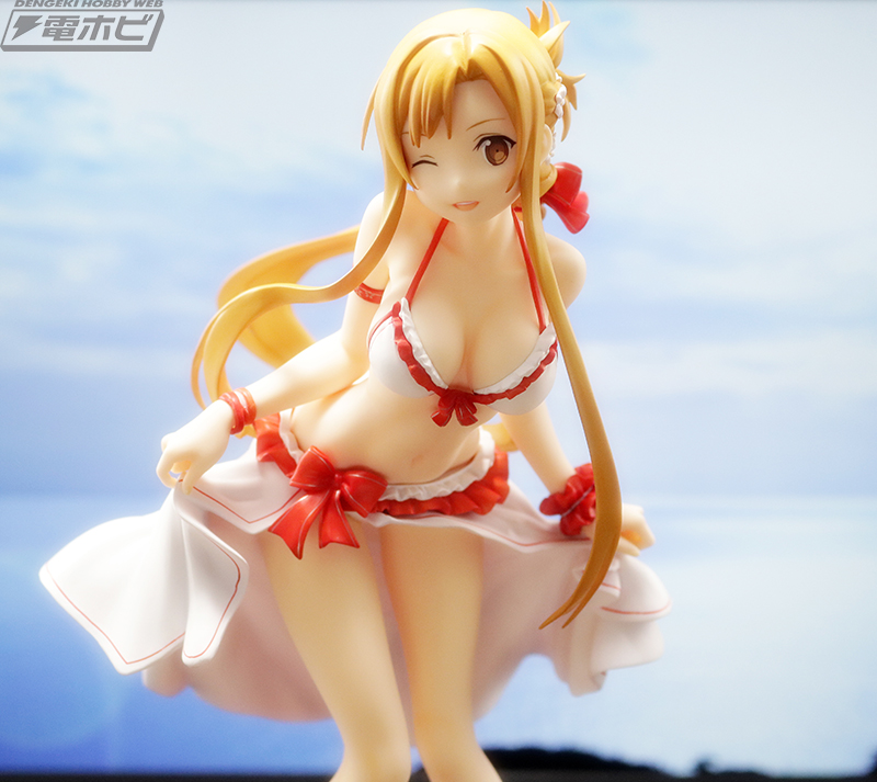 電撃文庫25周年記念だから見せた特別な水着姿のアスナを貴方に！電撃屋