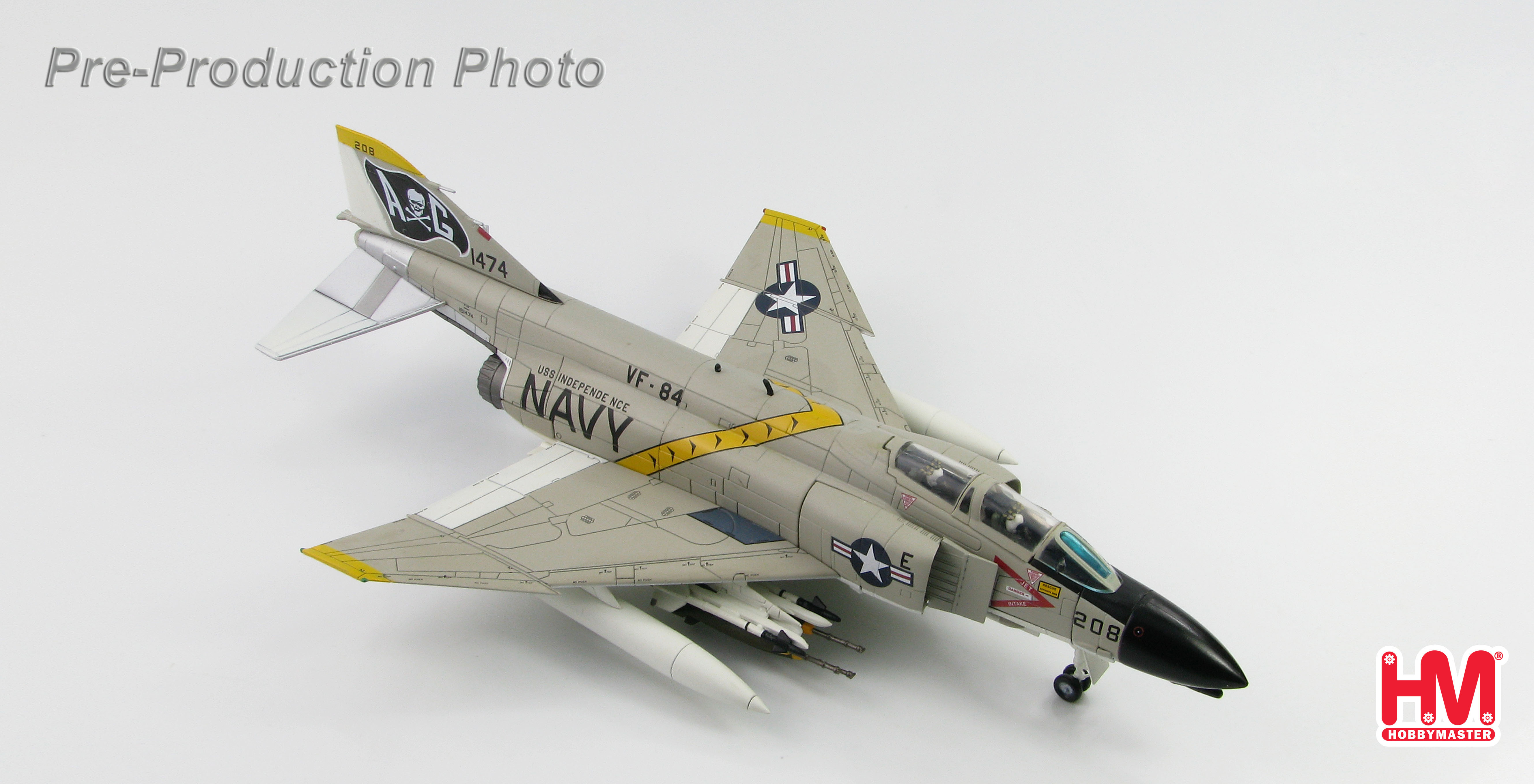 McDonnell Douglas F-4B Phantom II151474, VF-84 Jolly Rogers 1965