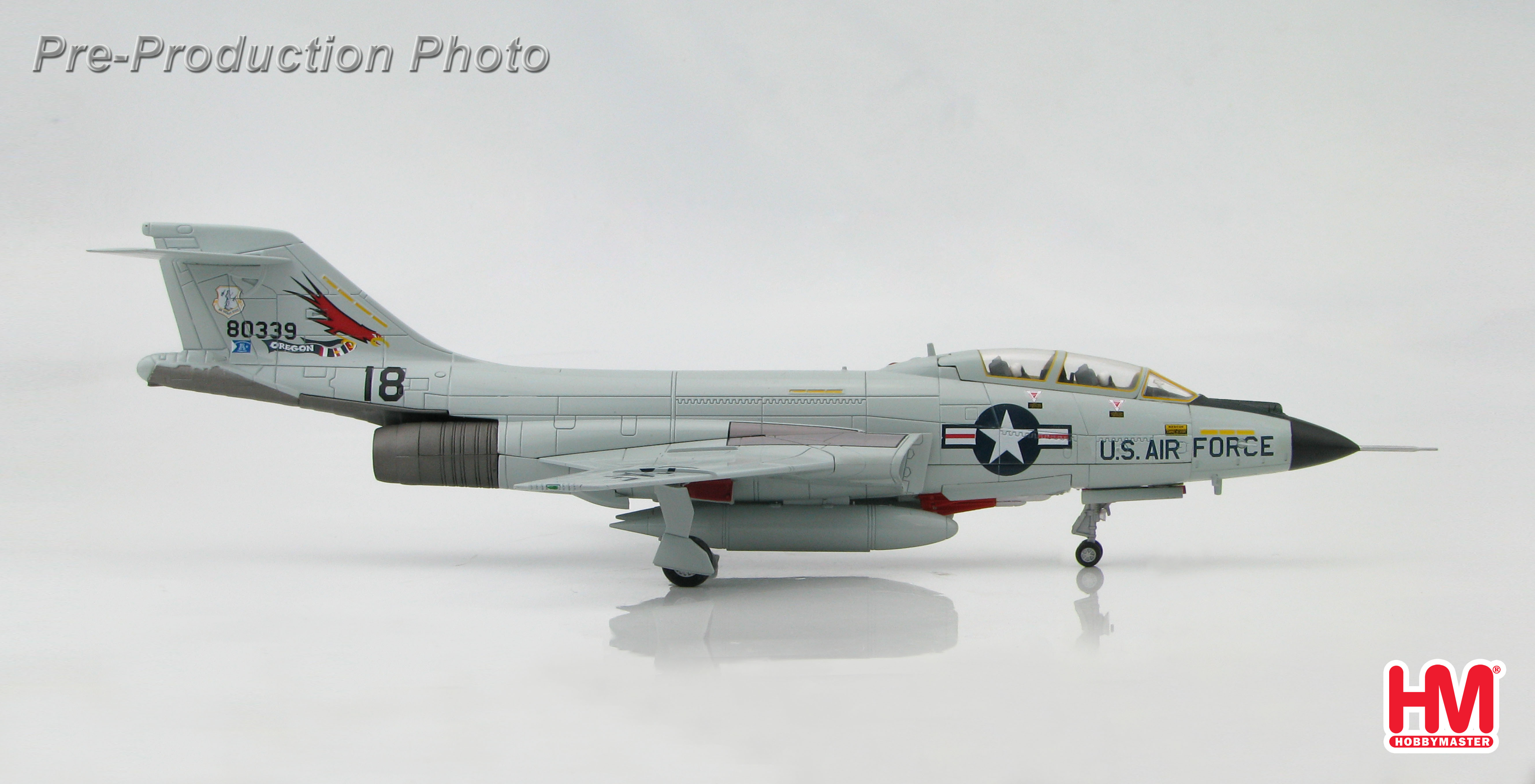 McDonnell F-101B Voodoo 58-0339, Oregon ANG, 123rd FIS, 1970s