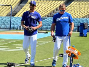 ドジャースに朗報、MVPトリオ復活！ ベッツが日本時間13日に右翼