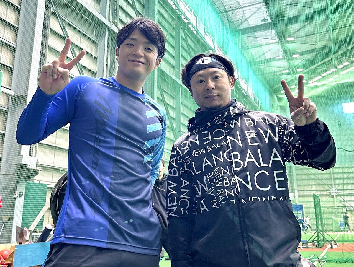 日本ハム】郡司裕也が今季から打撃投手の谷元圭介氏と“対決”「まだ全然