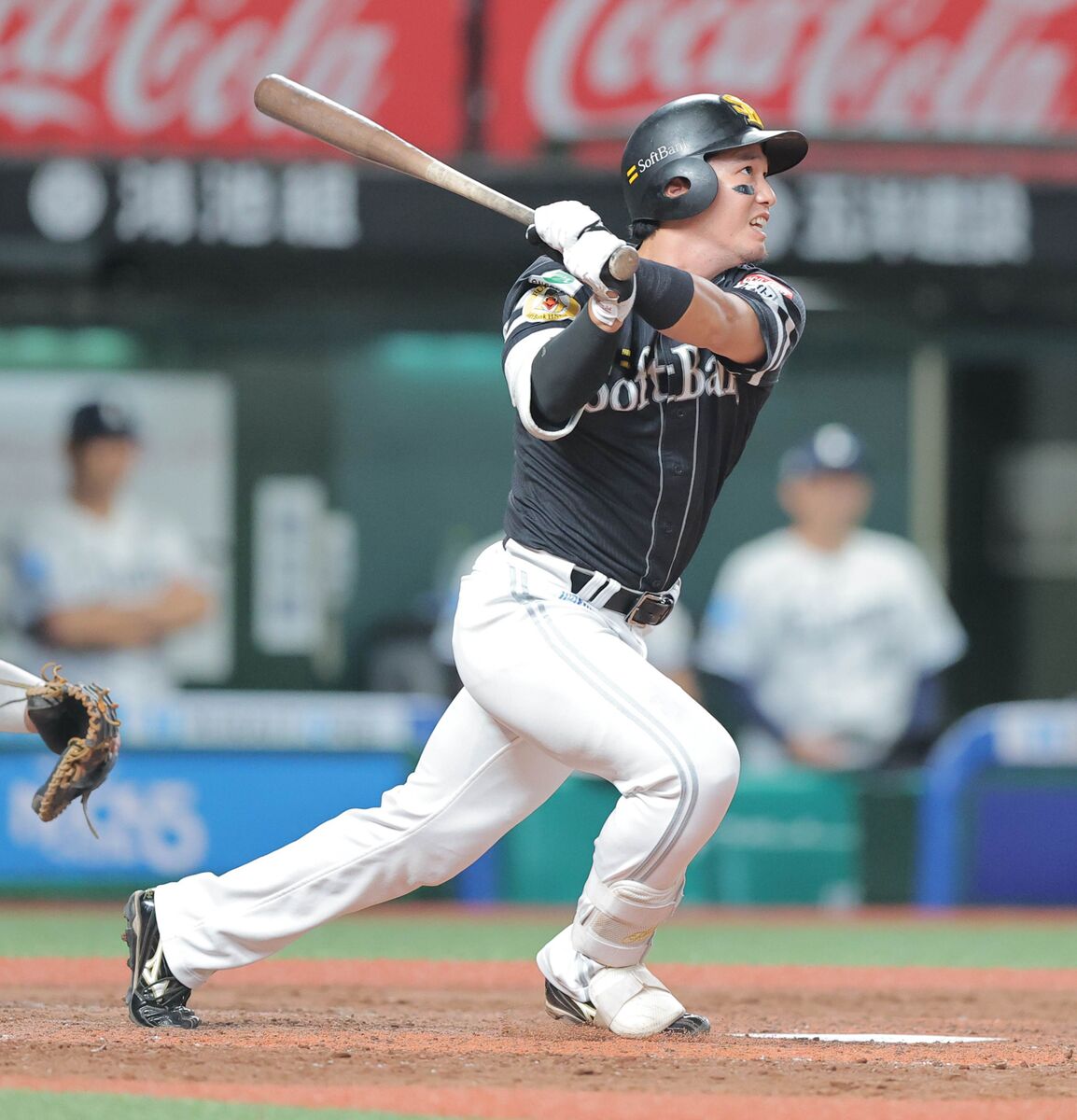 ソフトバンク】リーグ連覇へ勝ち越しに成功！栗原陵矢が値千金の2点