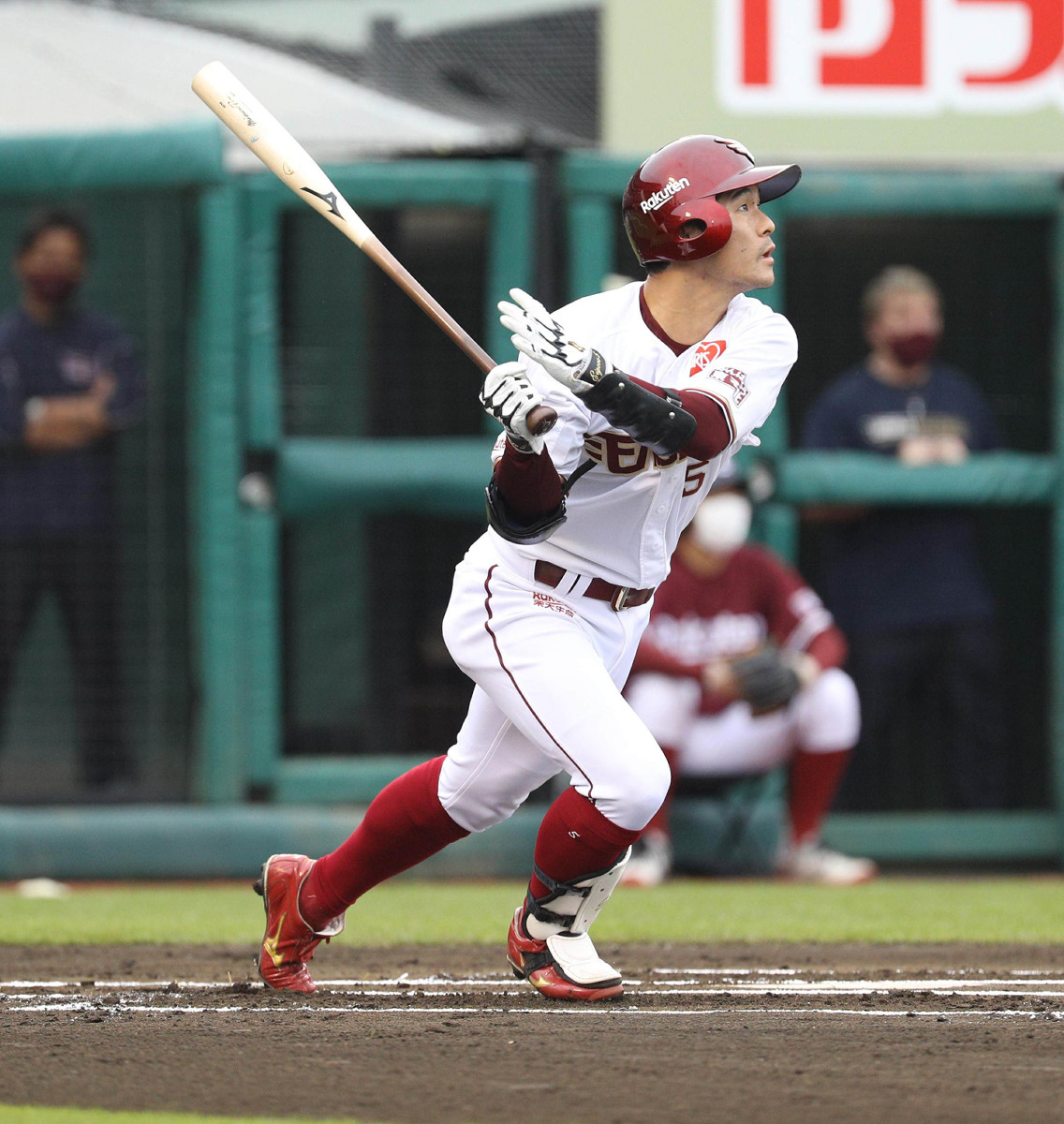 楽天】茂木栄五郎の初回先頭打者本塁打で先制「思いっきりスイングしま