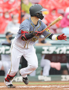 阪神】中野拓夢、7試合25打席ぶりヒット 守備でも好プレーを披露