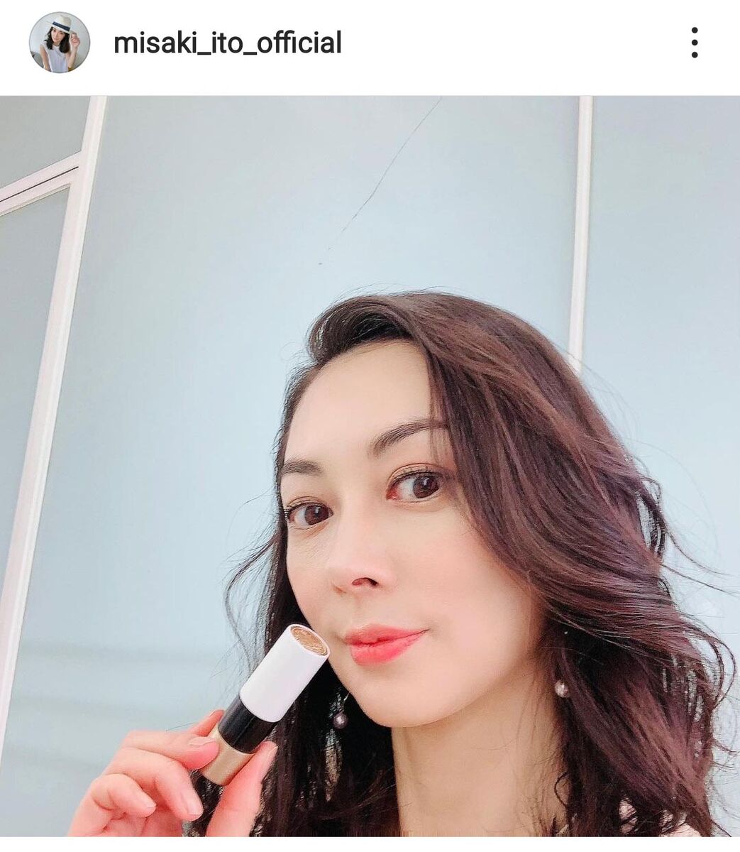 伊東美咲、44歳の最新顔アップに絶賛の嵐「エルメスたん美しい