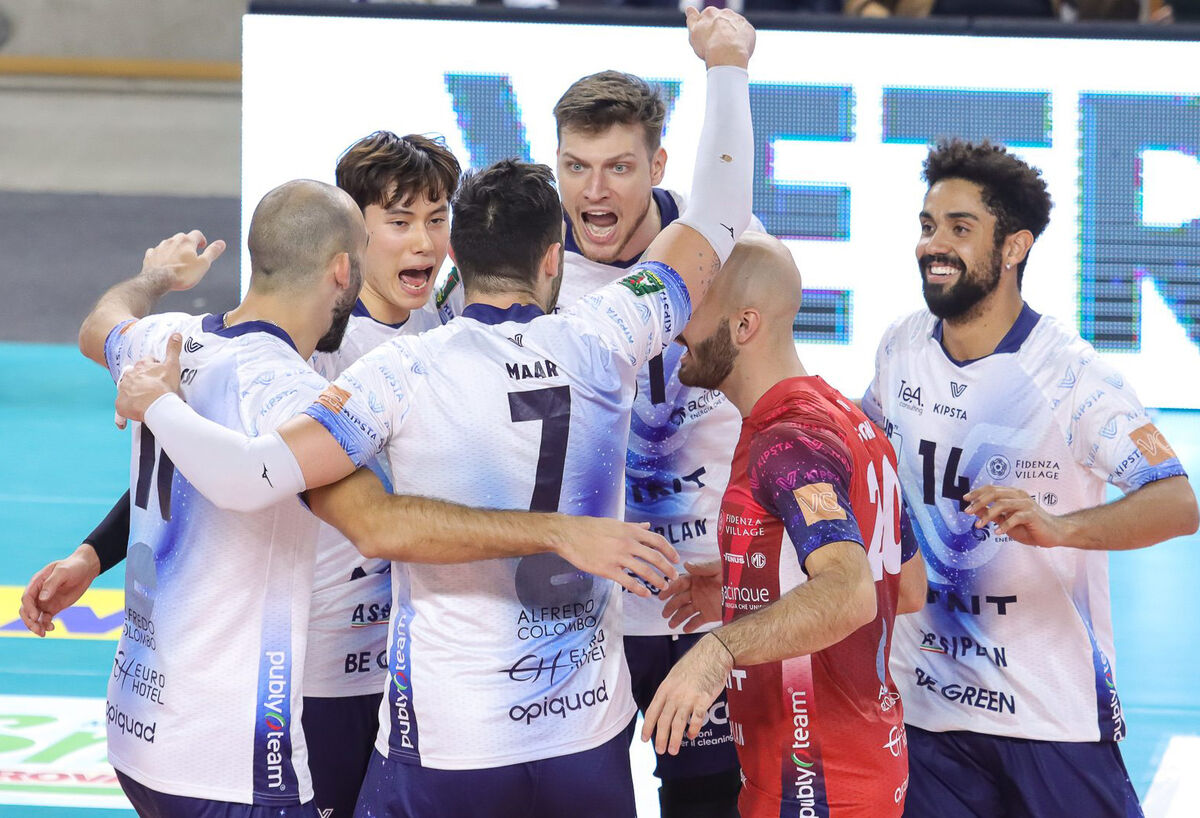 バレーボール モンツァの高橋藍は21得点でMVP 勝利に貢献