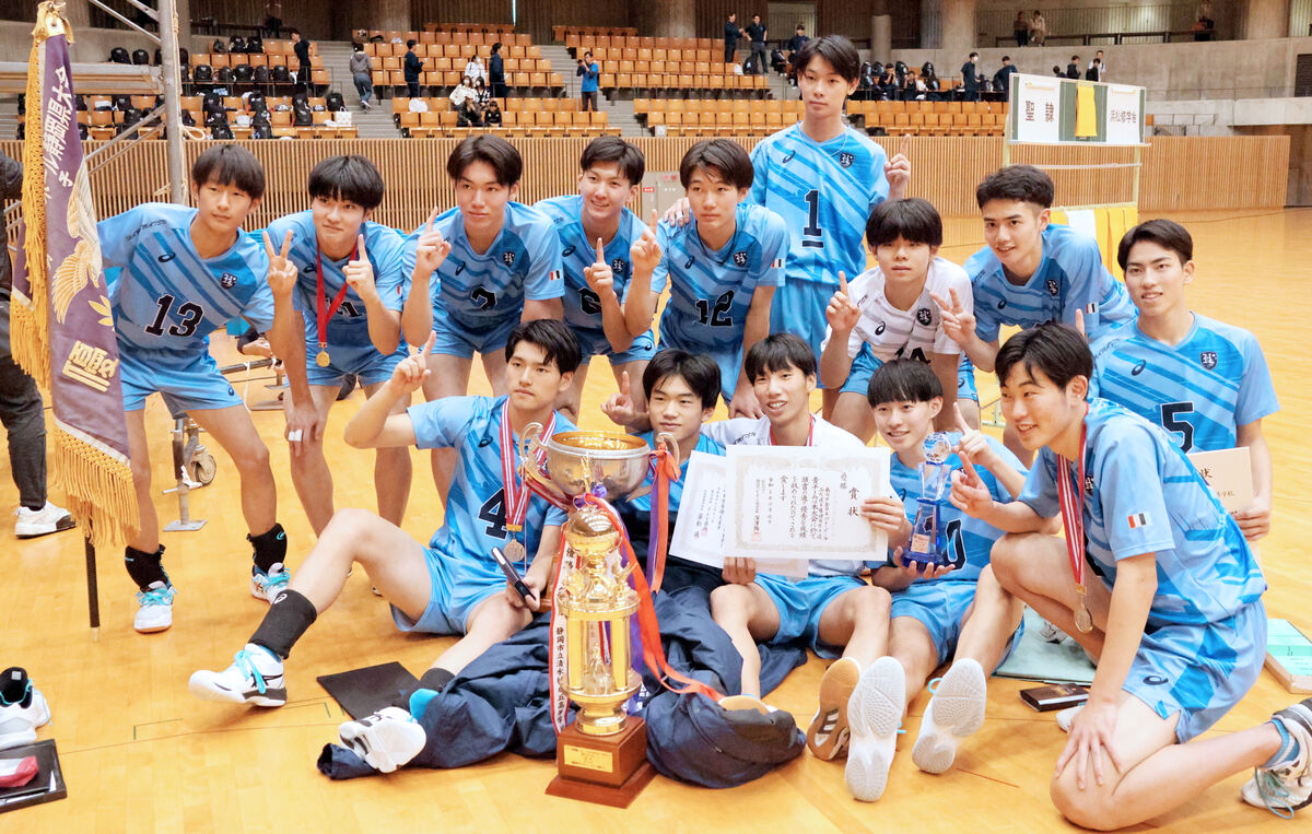 浜松修学舎が初優勝 1年生エース赤堀悠人が17点 「いずれは全国に修