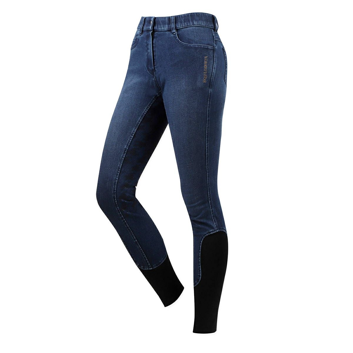 EQULIBERTA デニム キュロット フルグリップ レディース|JODHPURS