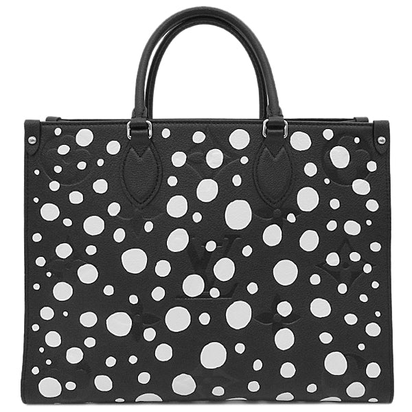 ルイヴィトン LOUIS VUITTON オンザゴー MM M46389 ブラック×ホワイト