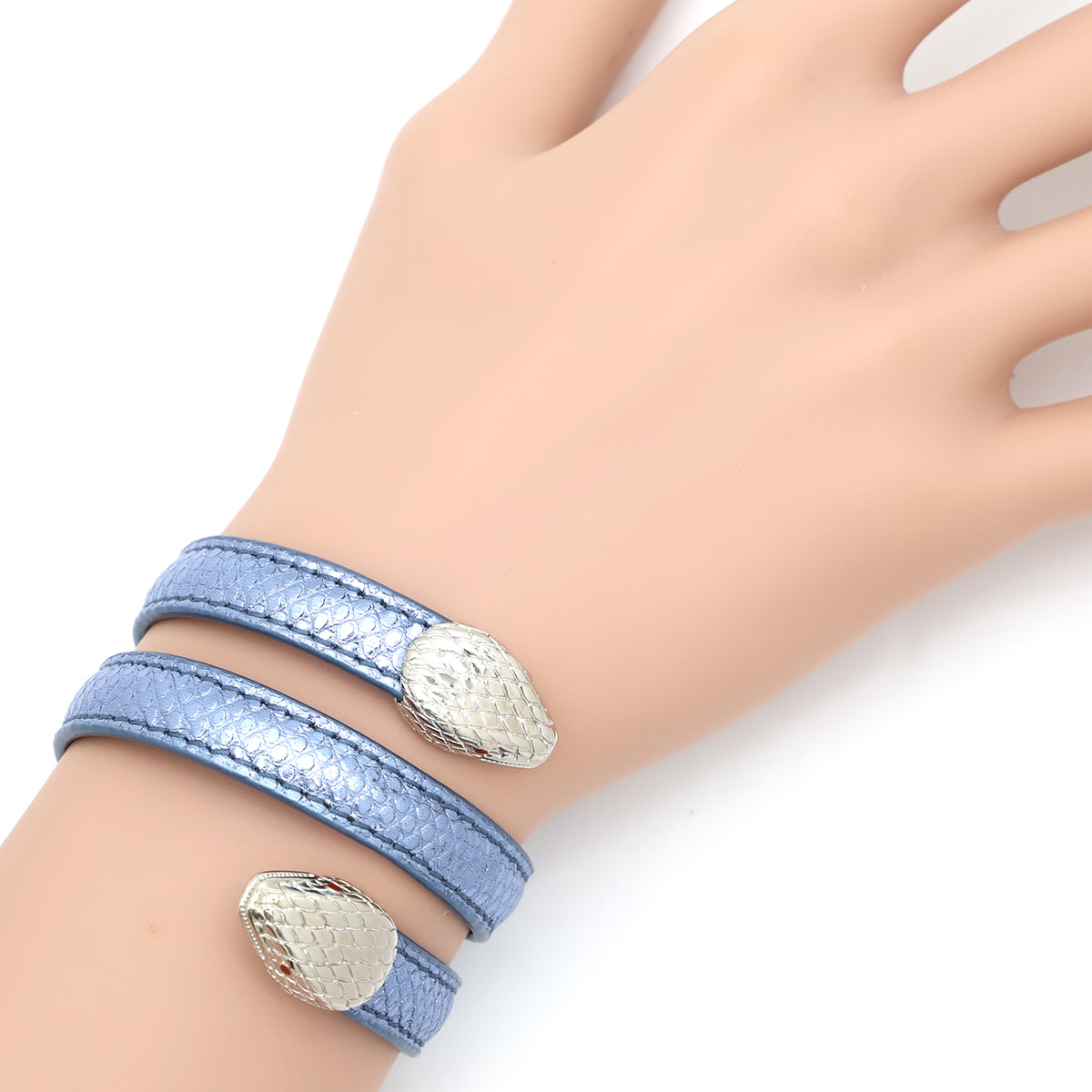 ブルガリ BVLGARI セルペンティ フォーエバー レザー ブレス