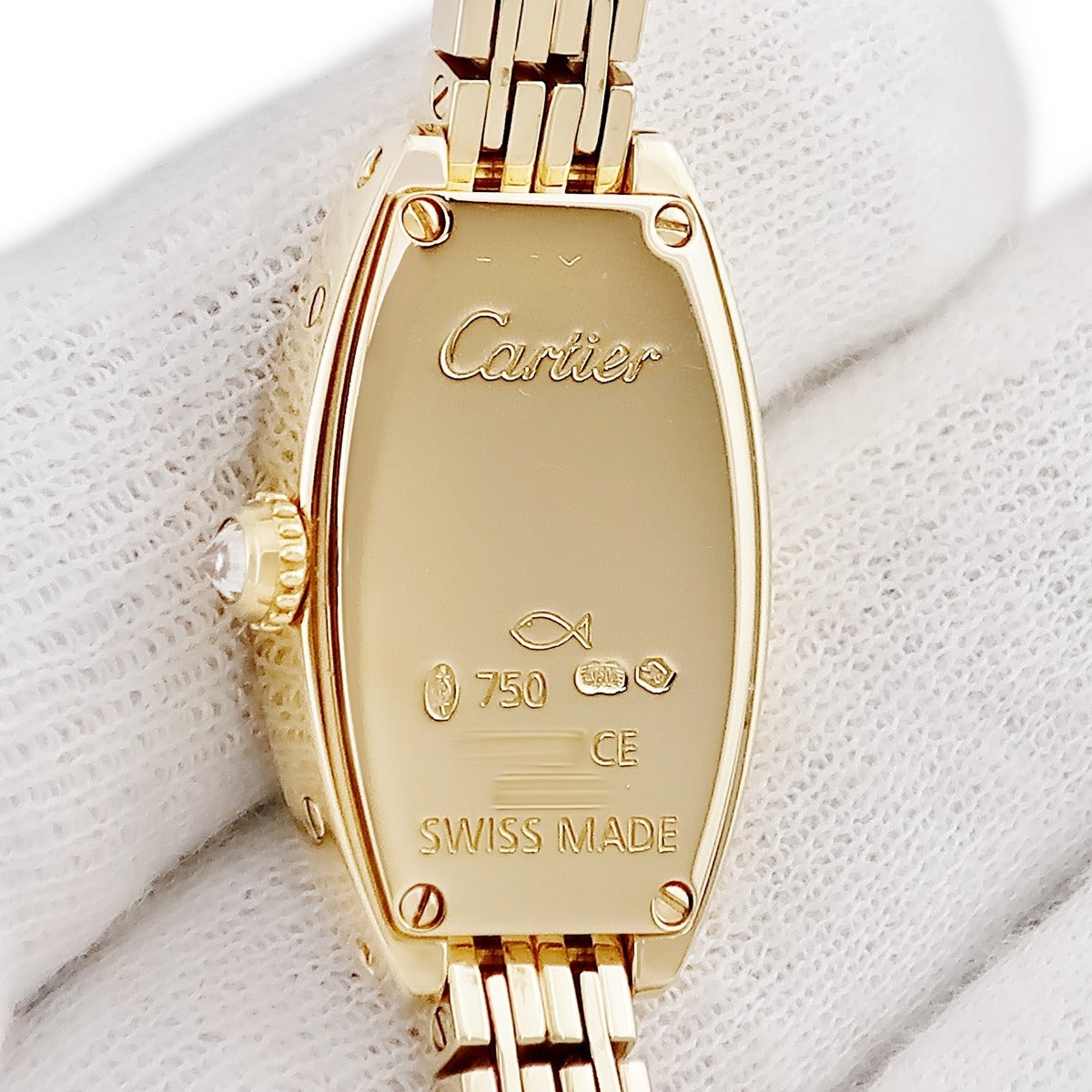 カルティエ Cartier ミニトノー ラニエール WJ2007X3 クオーツ