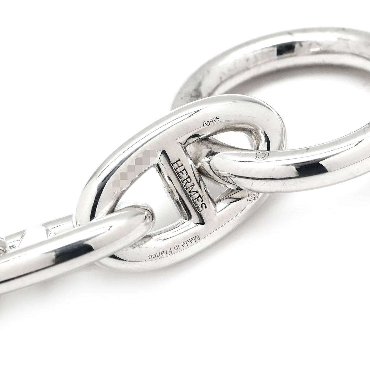 エルメス HERMES シェーヌダンクル GM シルバー シルバー925