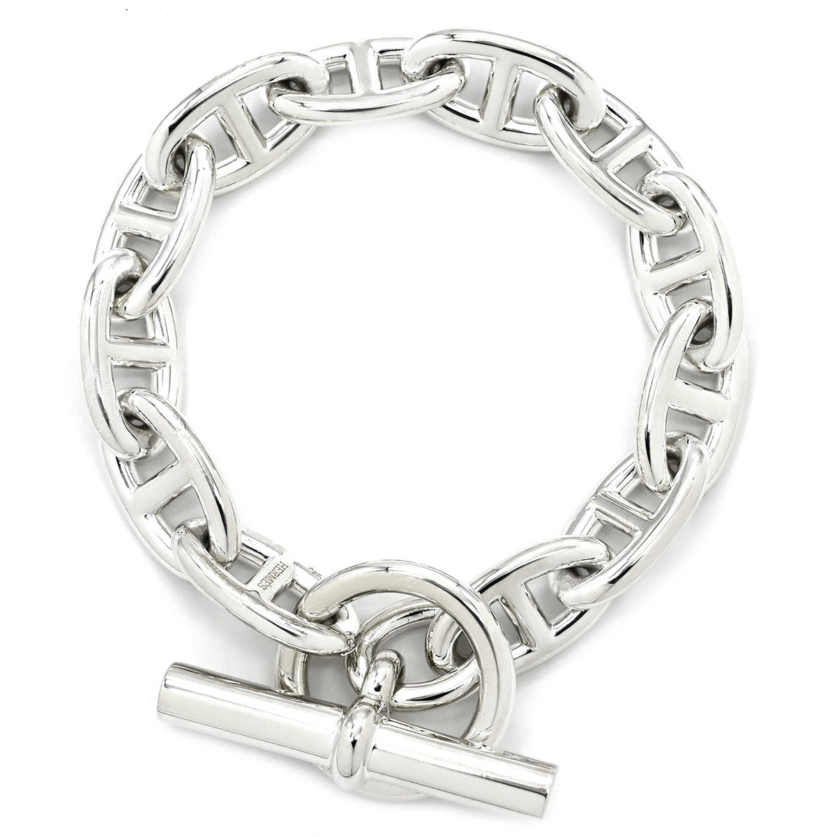 エルメス HERMES シェーヌダンクル GM シルバー シルバー925