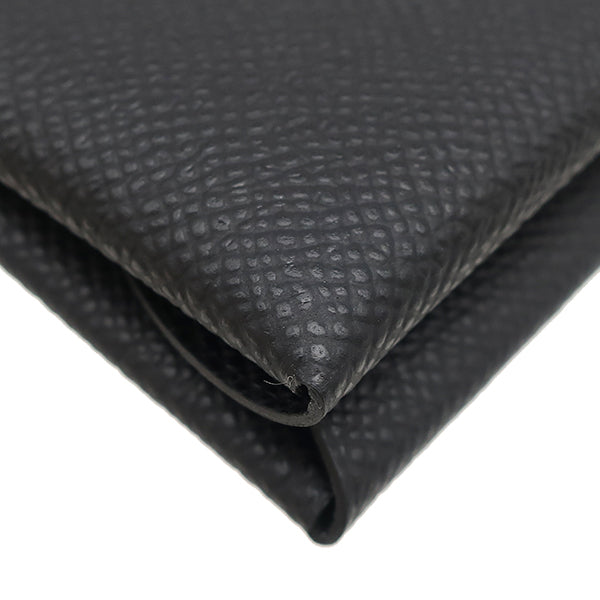 エルメス HERMES カルヴィ デュオ ブラック ヴォーエプソン カード