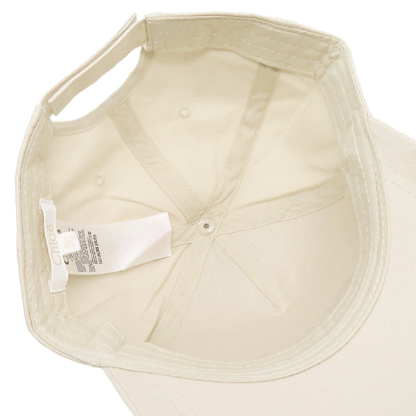 クロエ Chloe 刺繍ロゴ キャップ C20049117 オフホワイト コットン