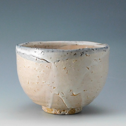 鵬雲斎箱 十三代 田原陶兵衛 萩白釉茶碗 | いとう鳳凰堂古美術店