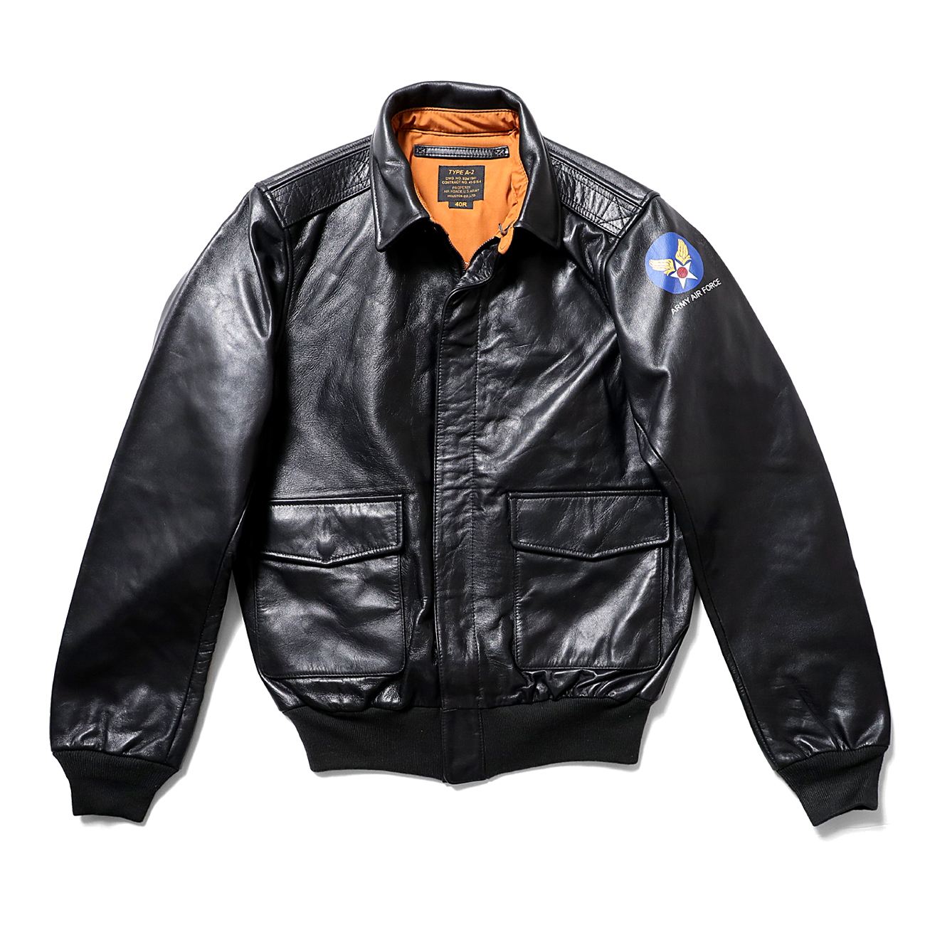 ボディ全体に“馬革”を使用したこだわりの『A-2レザージャケット