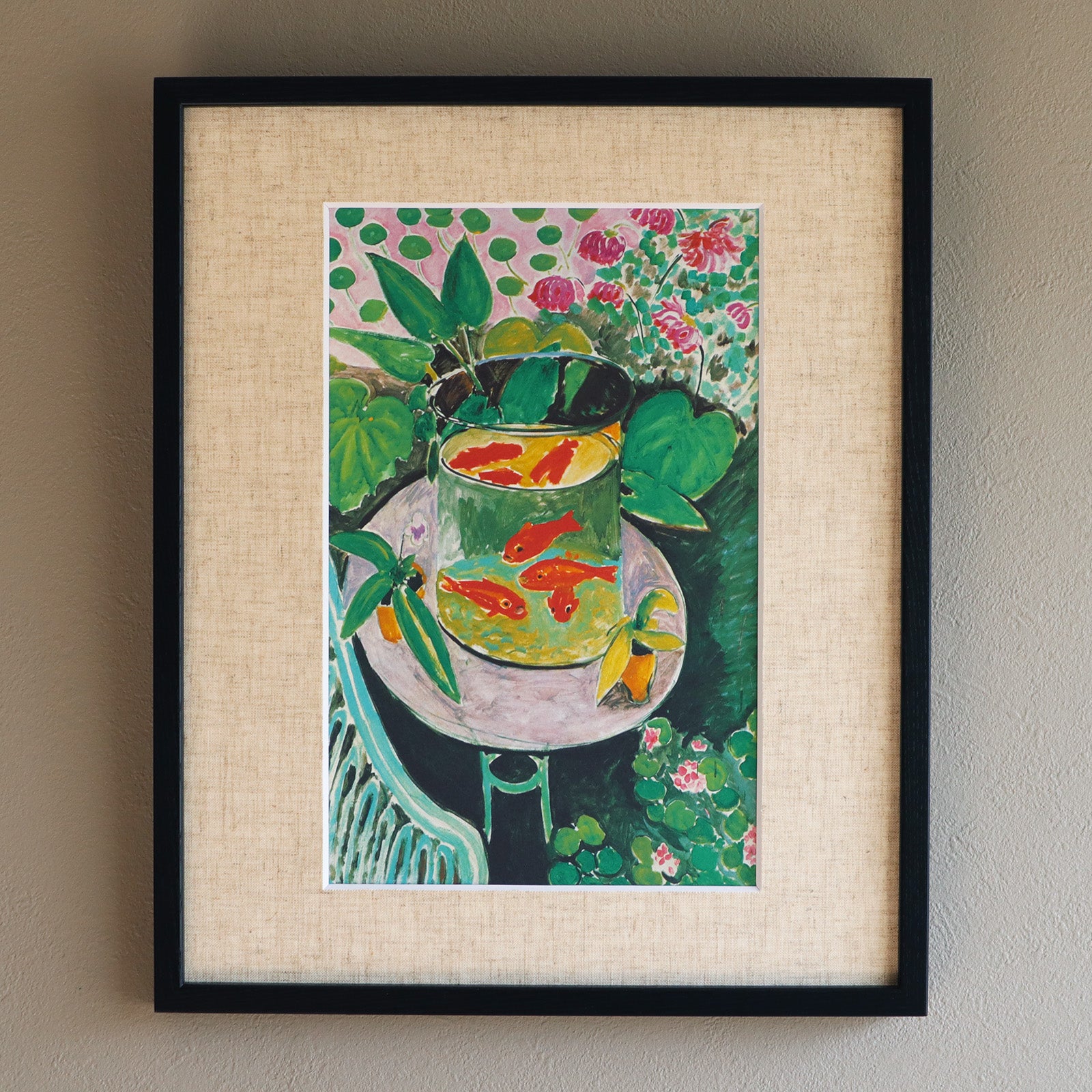 アンリ・マティス 「金魚」アートポスター｜モダンインテリアに合う