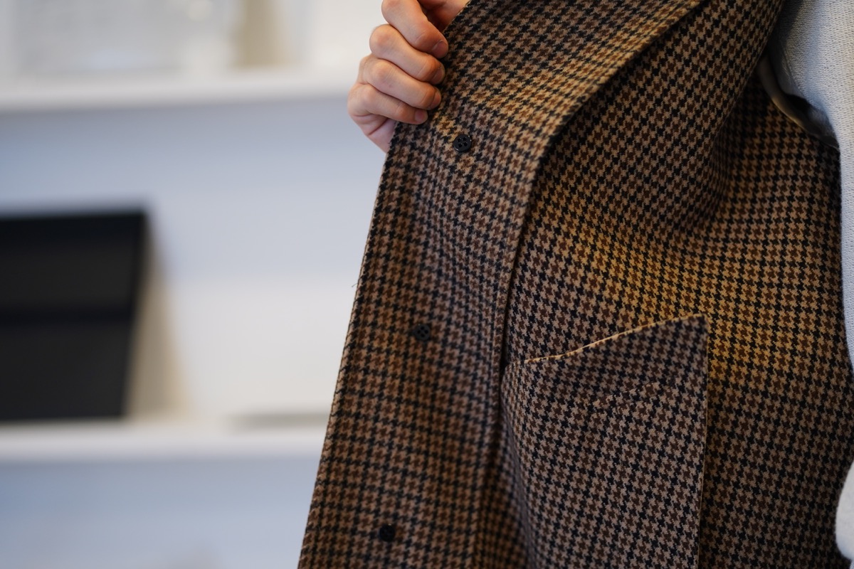 MAISON MARGIELA Houndstooth Coat | HUES 福岡セレクトショップ
