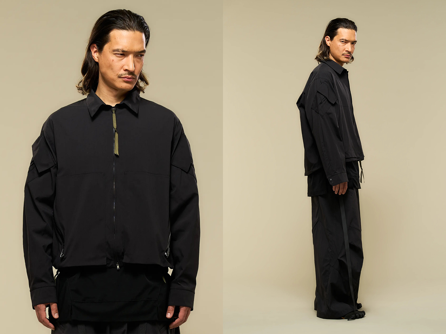 ACRONYM®-アクロニウム- 25SS Nylon Stretch Shirt Jacket 発売