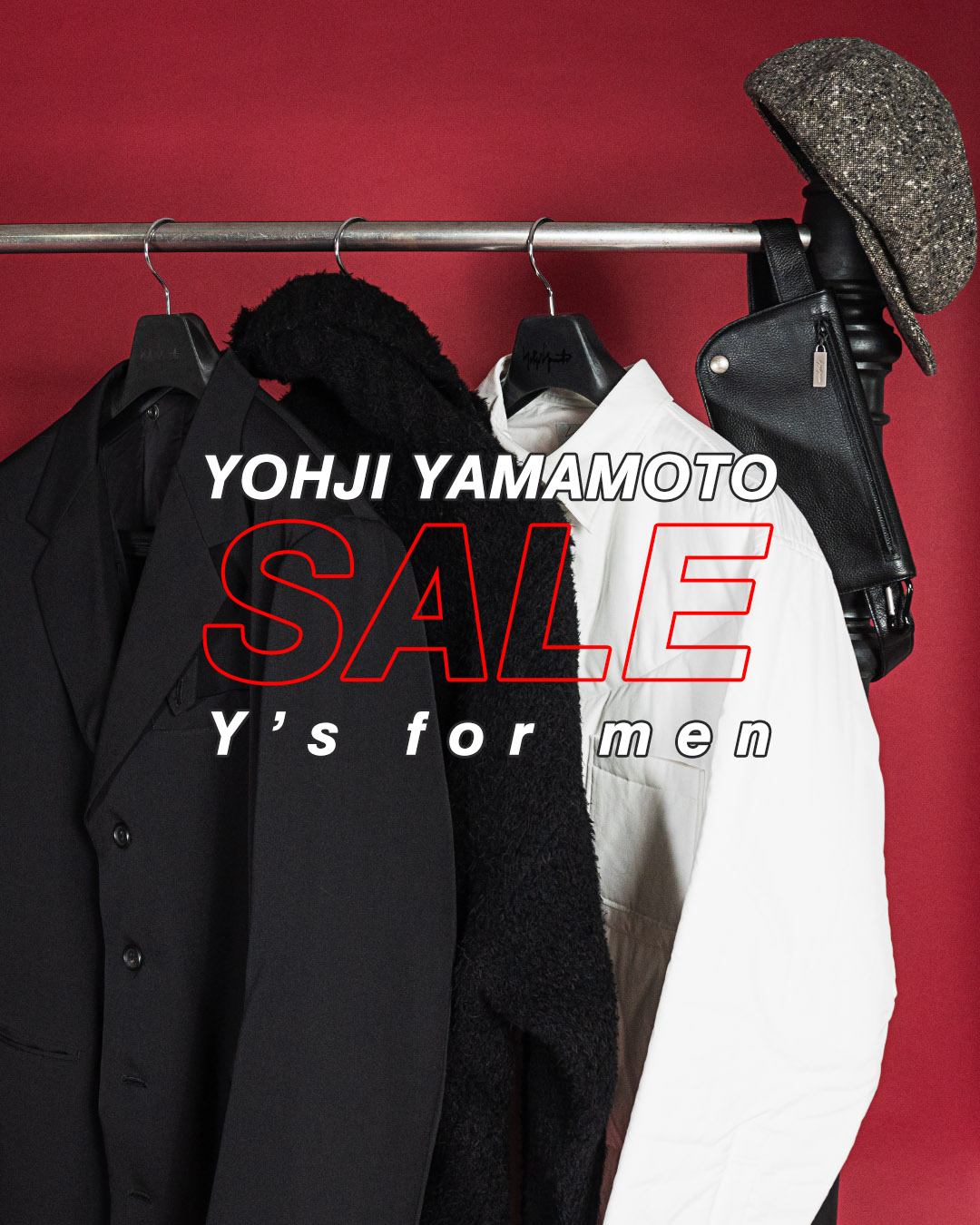 YOHJI YAMAMOTO & Y'S FOR MEN 25年秋冬セールスタート | HUES 福岡