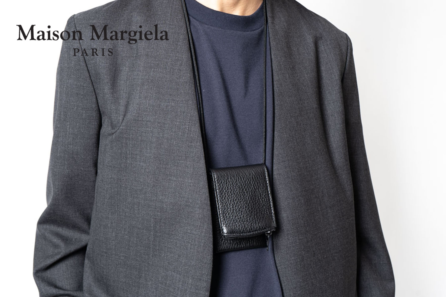 メゾンマルジェラのカードホルダーポーチ | HUES 福岡セレクトショップ