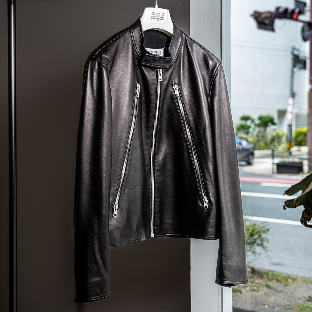 メゾンマルジェラの5ジップライダース | HUES 福岡セレクトショップ