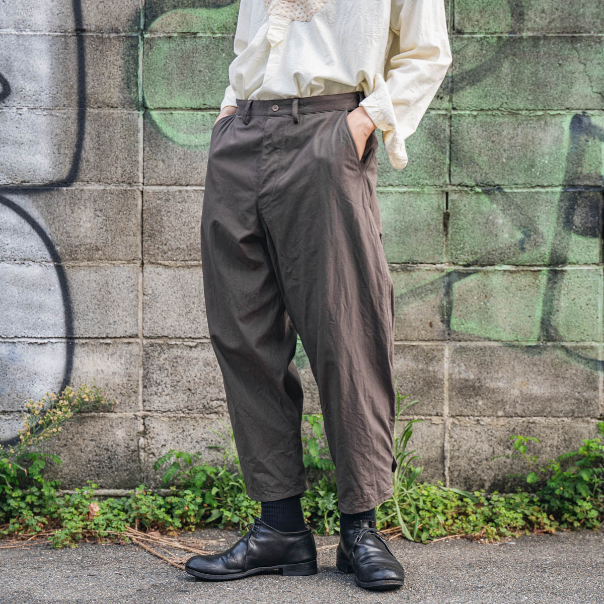 ARAKI YUU バギーパンツ | HUES 福岡セレクトショップ