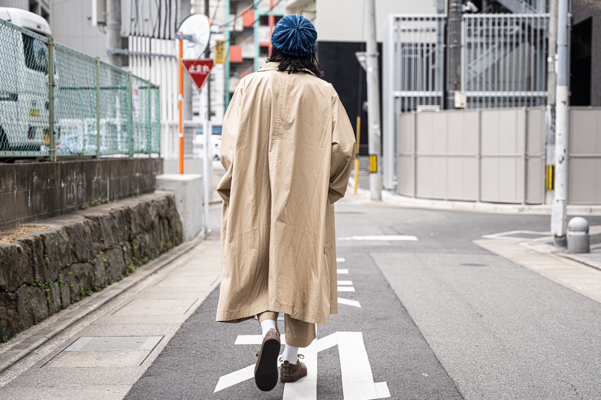 ポータークラシックのギャバジン スウィングコート | HUES 福岡