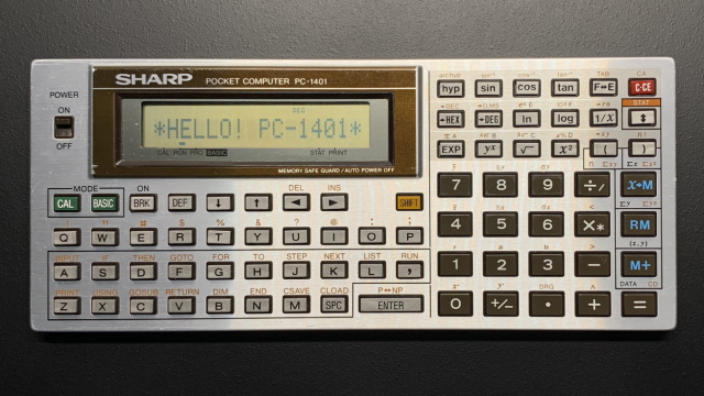 SHARP PC-1401/02 の使い方