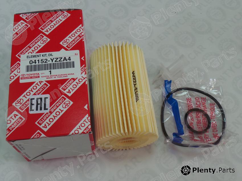 Genuine TOYOTA part 04152YZZA4 Oil Filter - Plenty.Parts