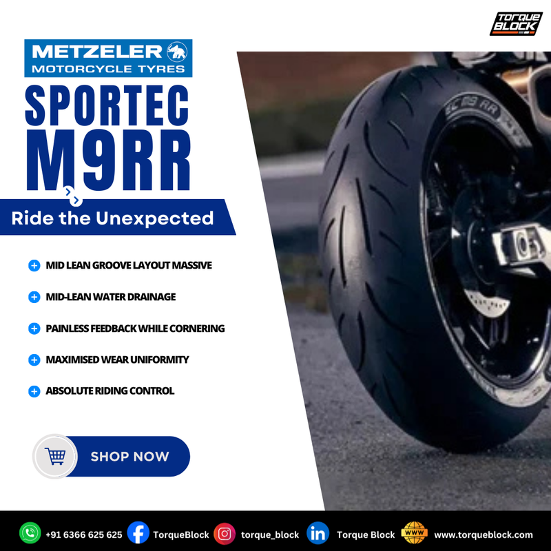 Metzeler M9RR 110/70R17 Front Tyre – Order Today