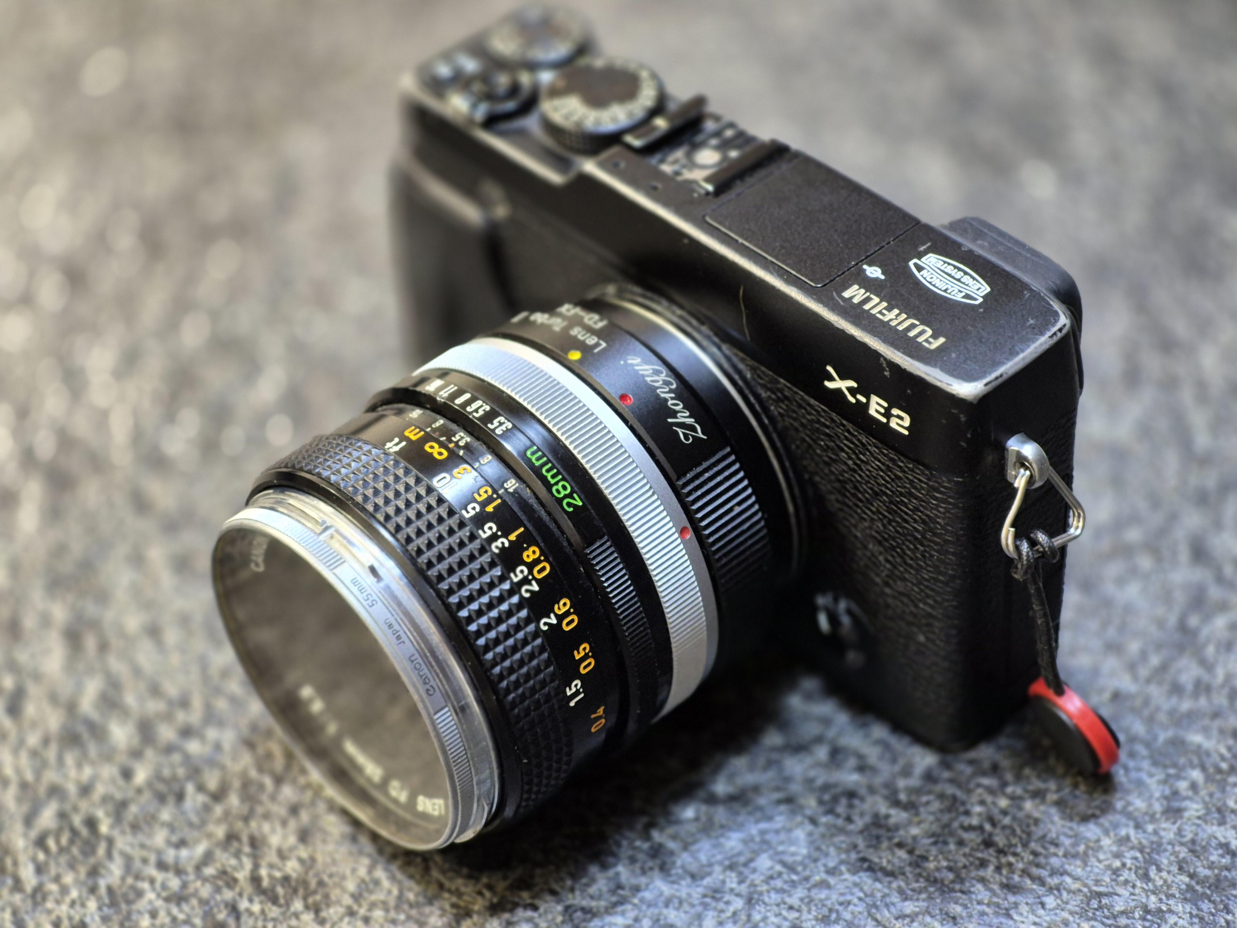 Canon FD 28mm F3.5] A compact old lens : r/VintageLenses