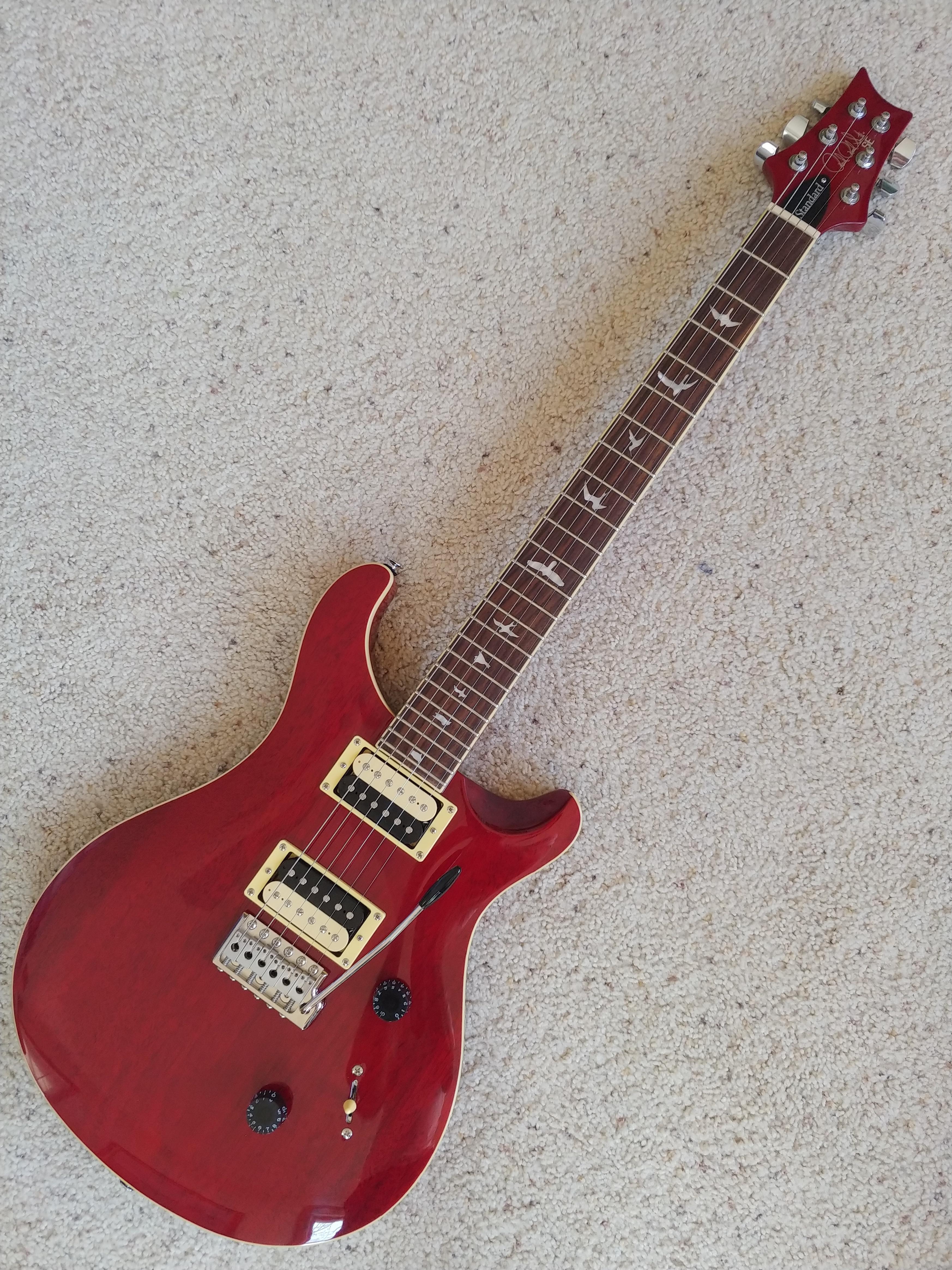 My new SE Standard 24 in Vintage Cherry. No Regerts purchasing