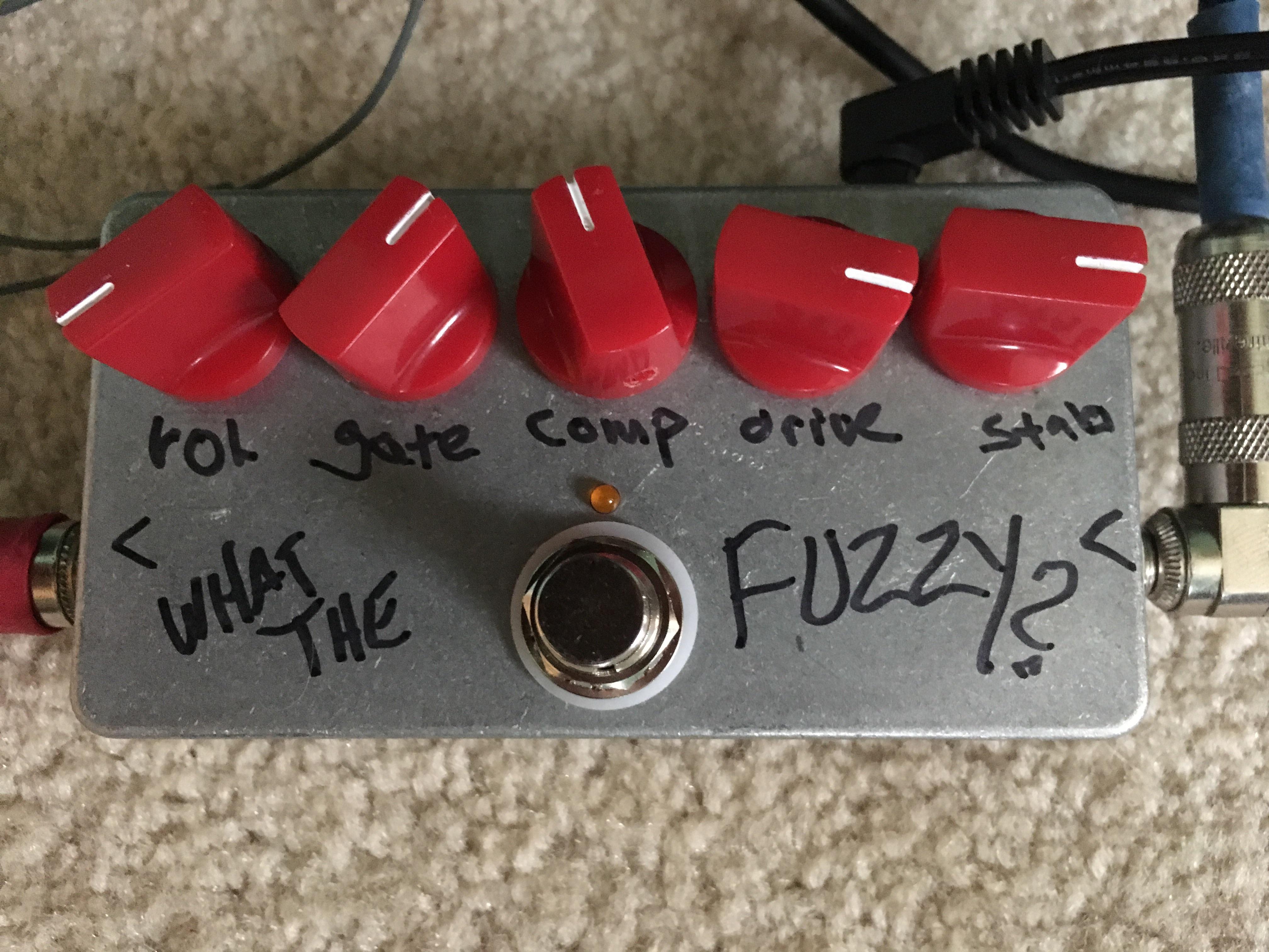 My first pedal (Fuzz Factory Clone) it is a fickle little fuzz