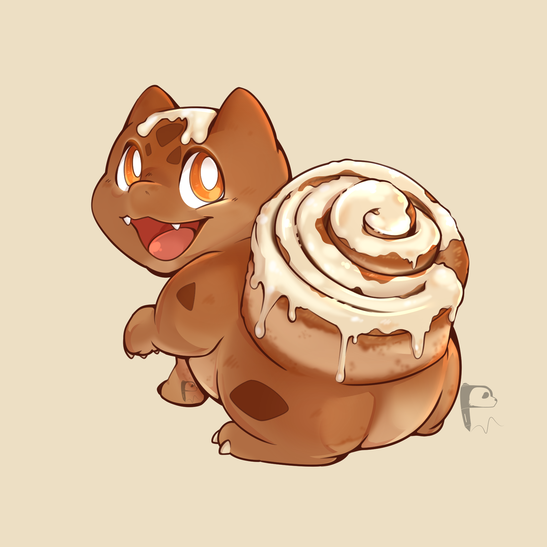 シナモンロールフシギダネ (OC) : r/pokemon