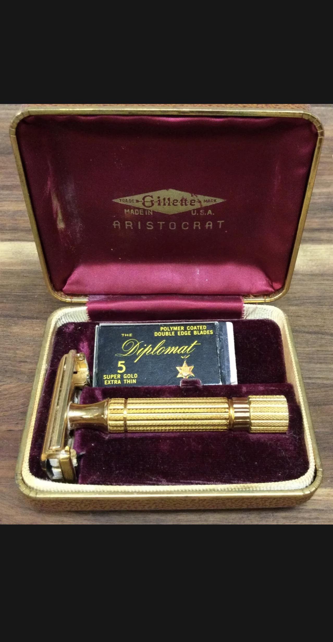 この1940年代後半から1950年代初頭のGillette Aristocratのバージョン