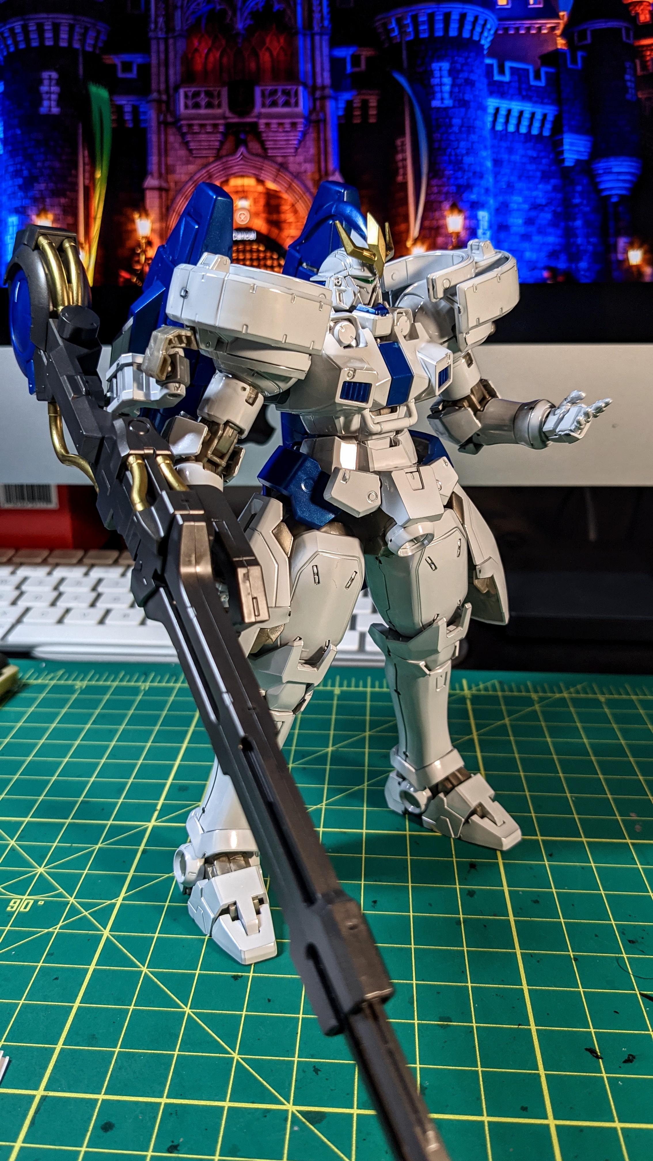MG トールギスIII スペシャルコーティング WIP。このキット好きだな