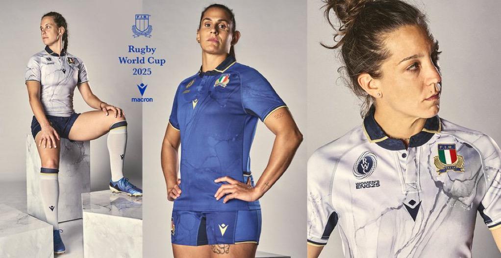 2025年女子ラグビーワールドカップ、イタリア代表のユニフォーム発表