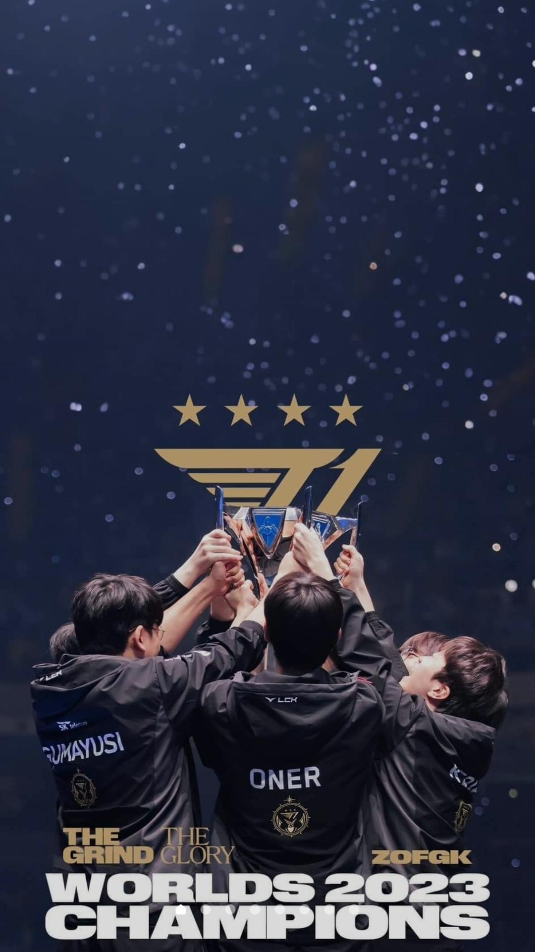 T1 が Worlds 2024 優勝記念の壁紙をシェアしたよ！ : r/SKTT1