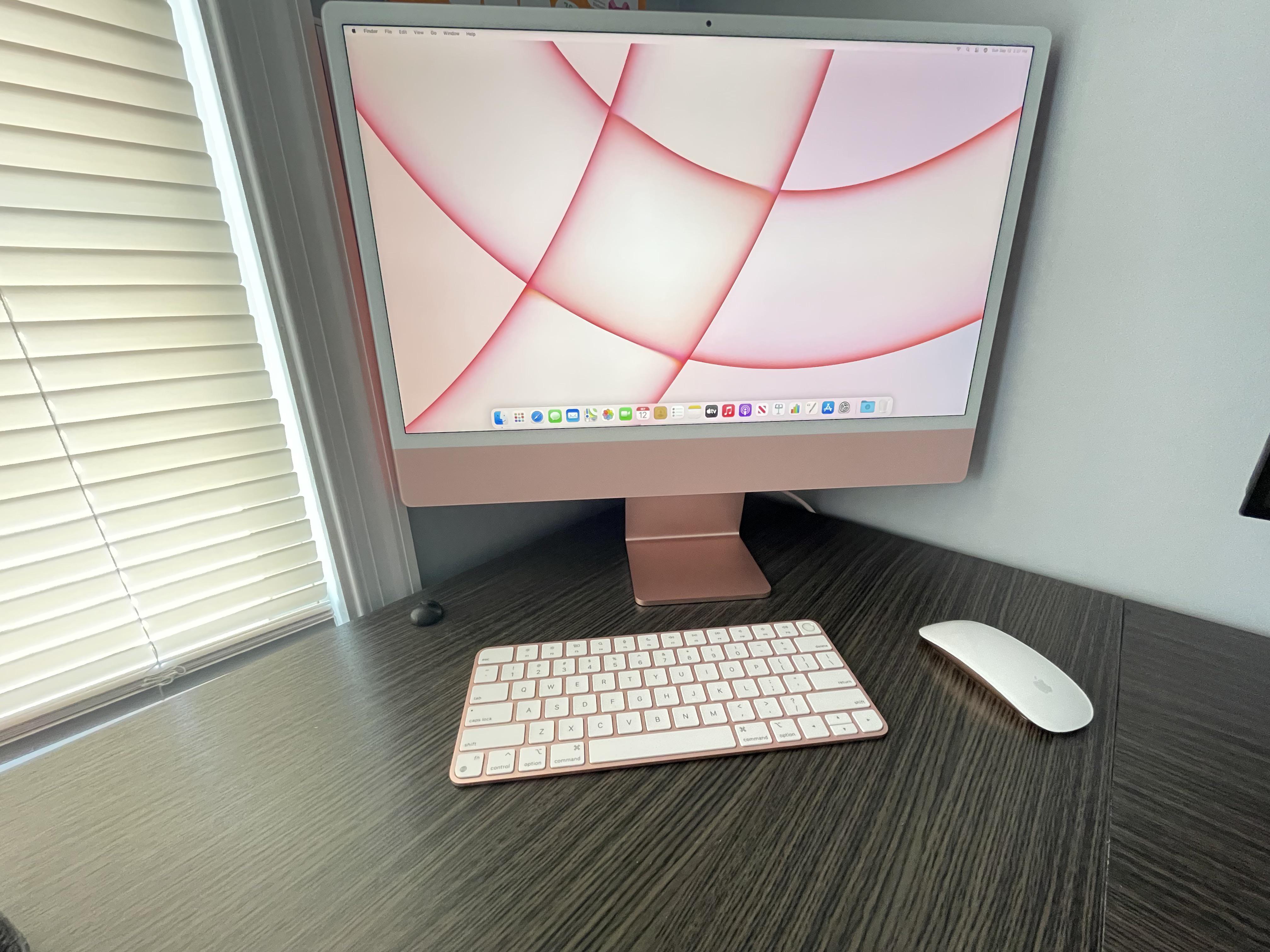 Tons of fun with M1! Got my 2021 Apple iMac in Pink today and boy