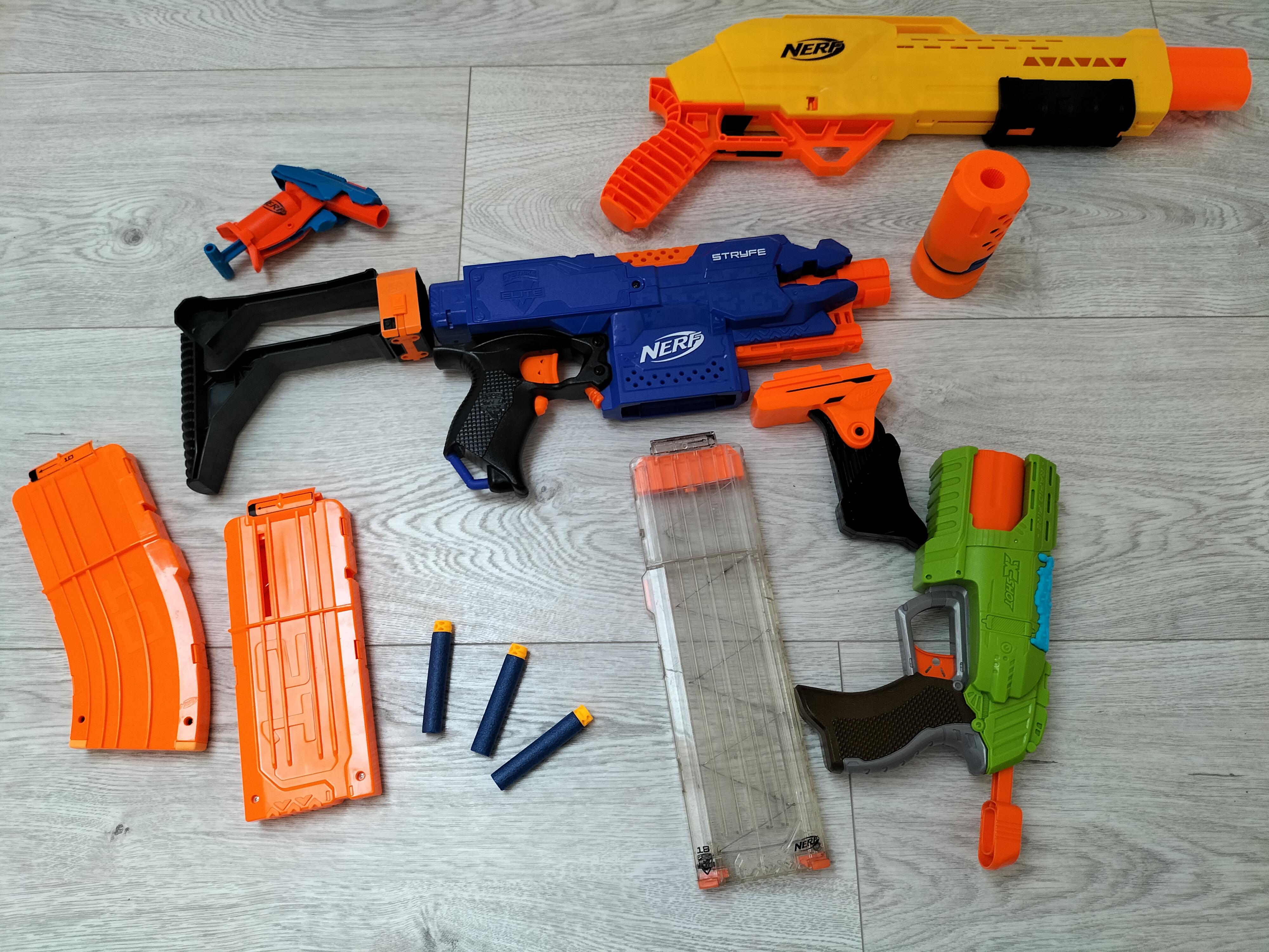 Behold  my stuff! : r/Nerf