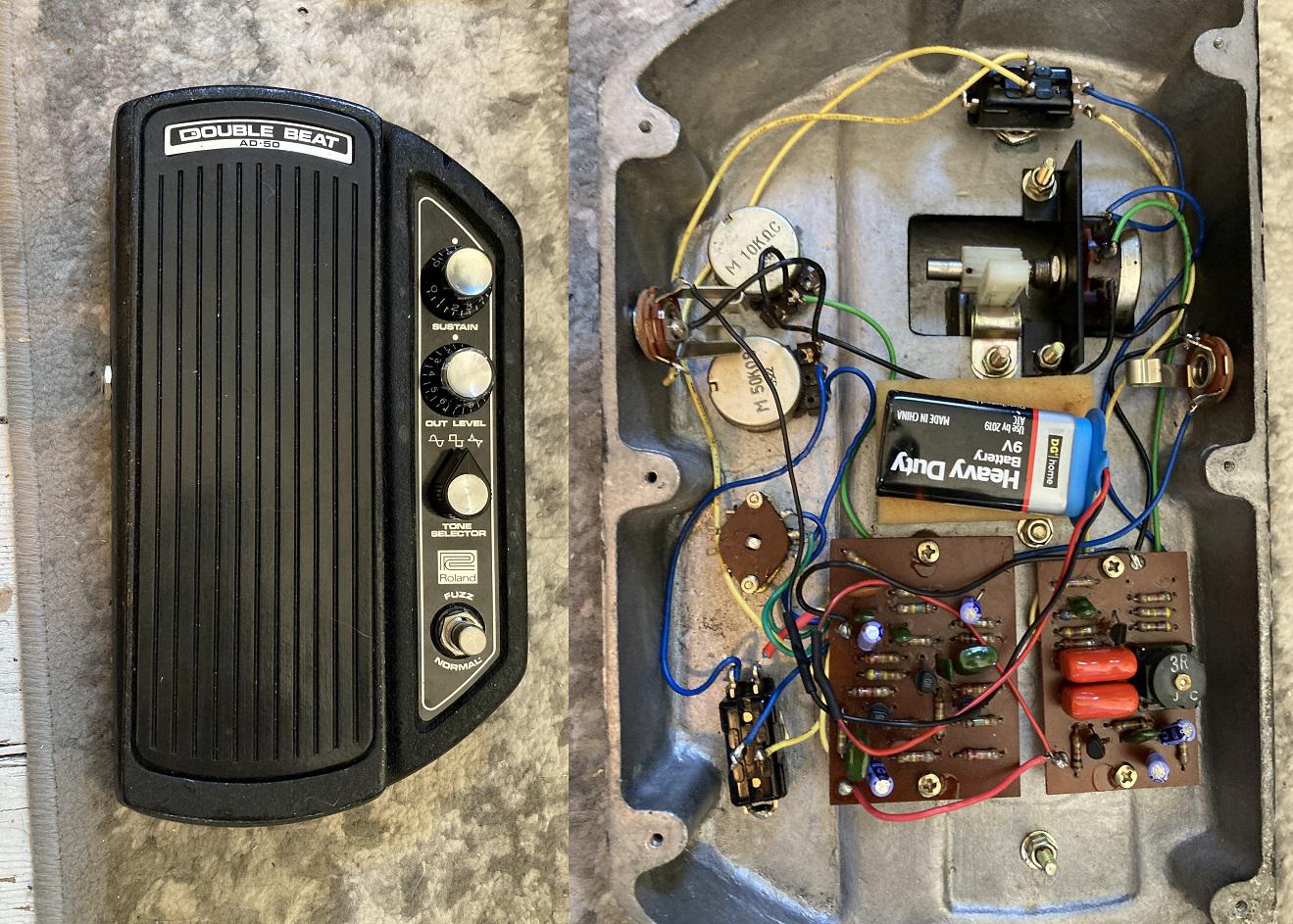 Roland AD-50 Double Beat の問題 : r/diypedals