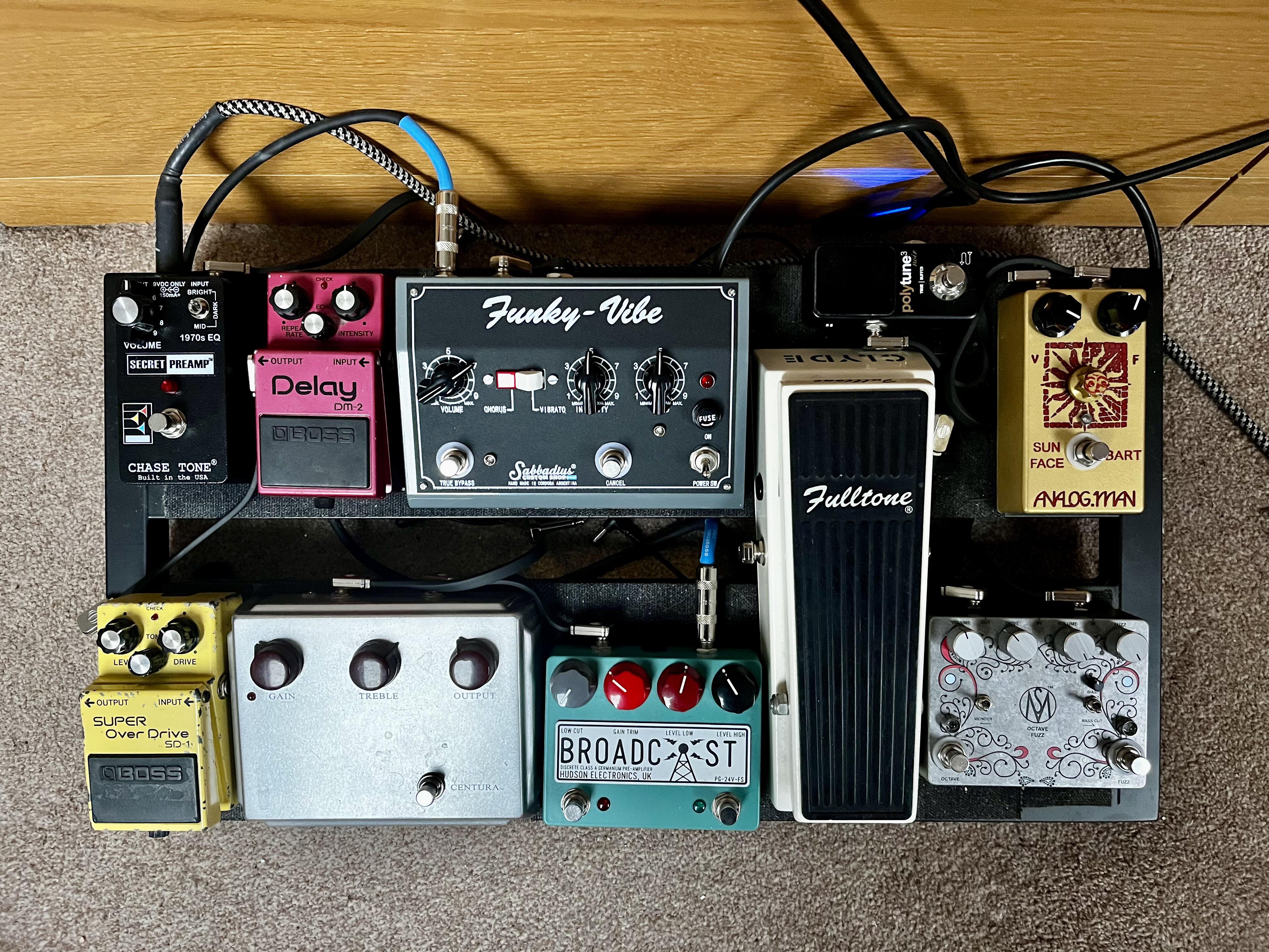 NPD] Sabbadius Funky Vibe and current state of the Marshall board