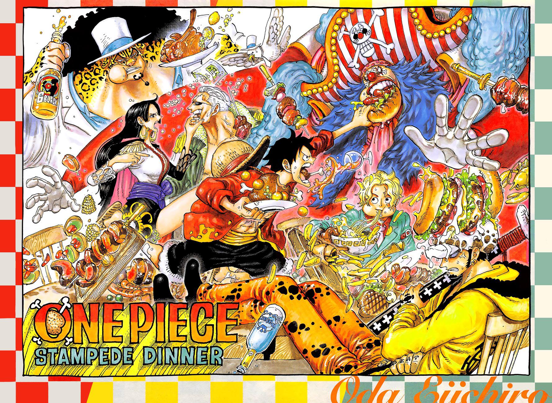951話 映画「STAMPEDE」のカラーページ : r/OnePiece
