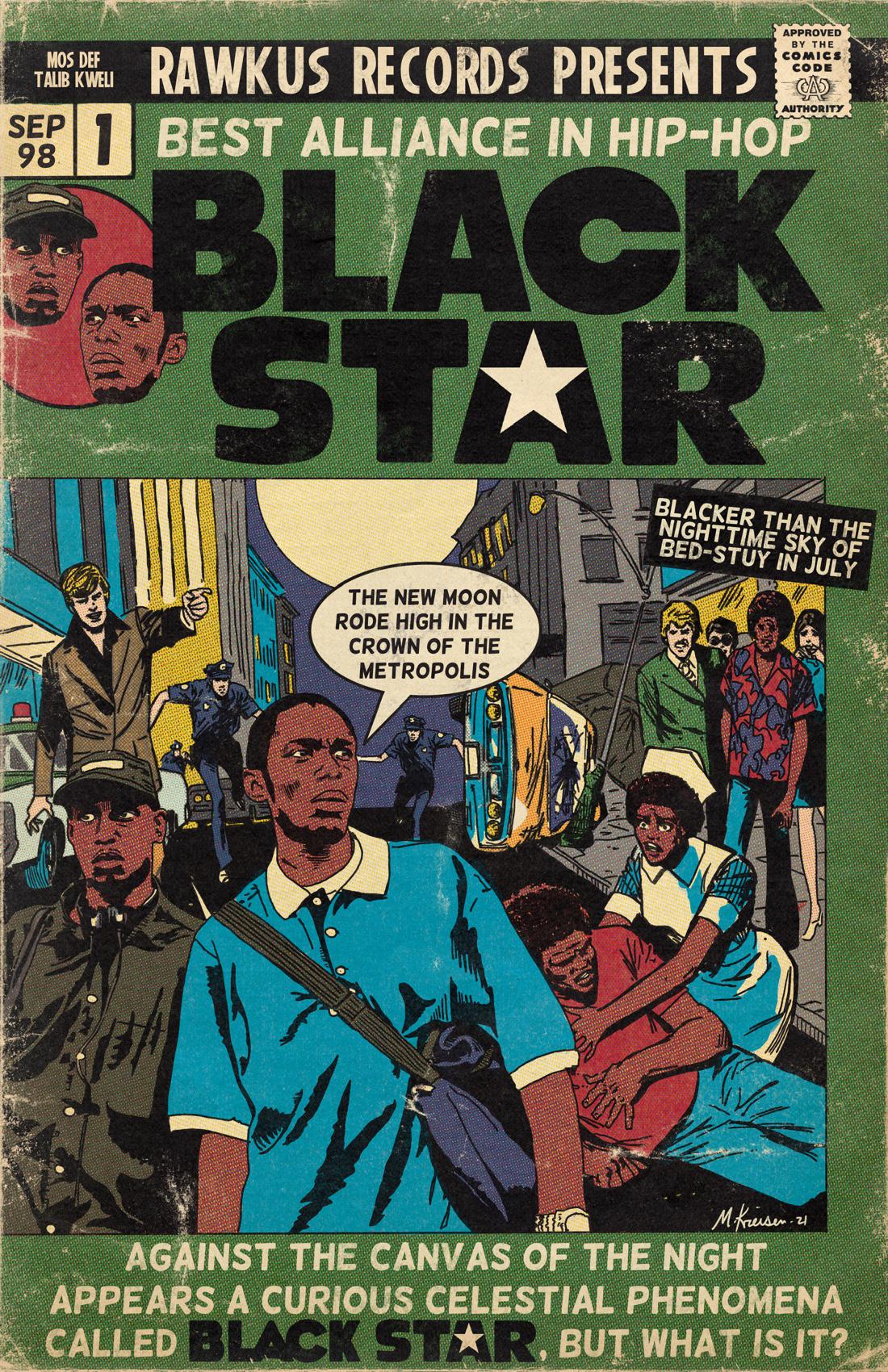 Mos Def & Talib Kweli are BLACK STAR, Art By Me : r/90sHipHop